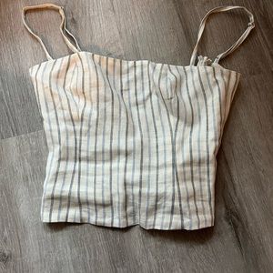 Reformation linen tank top. Size 2. Great condition